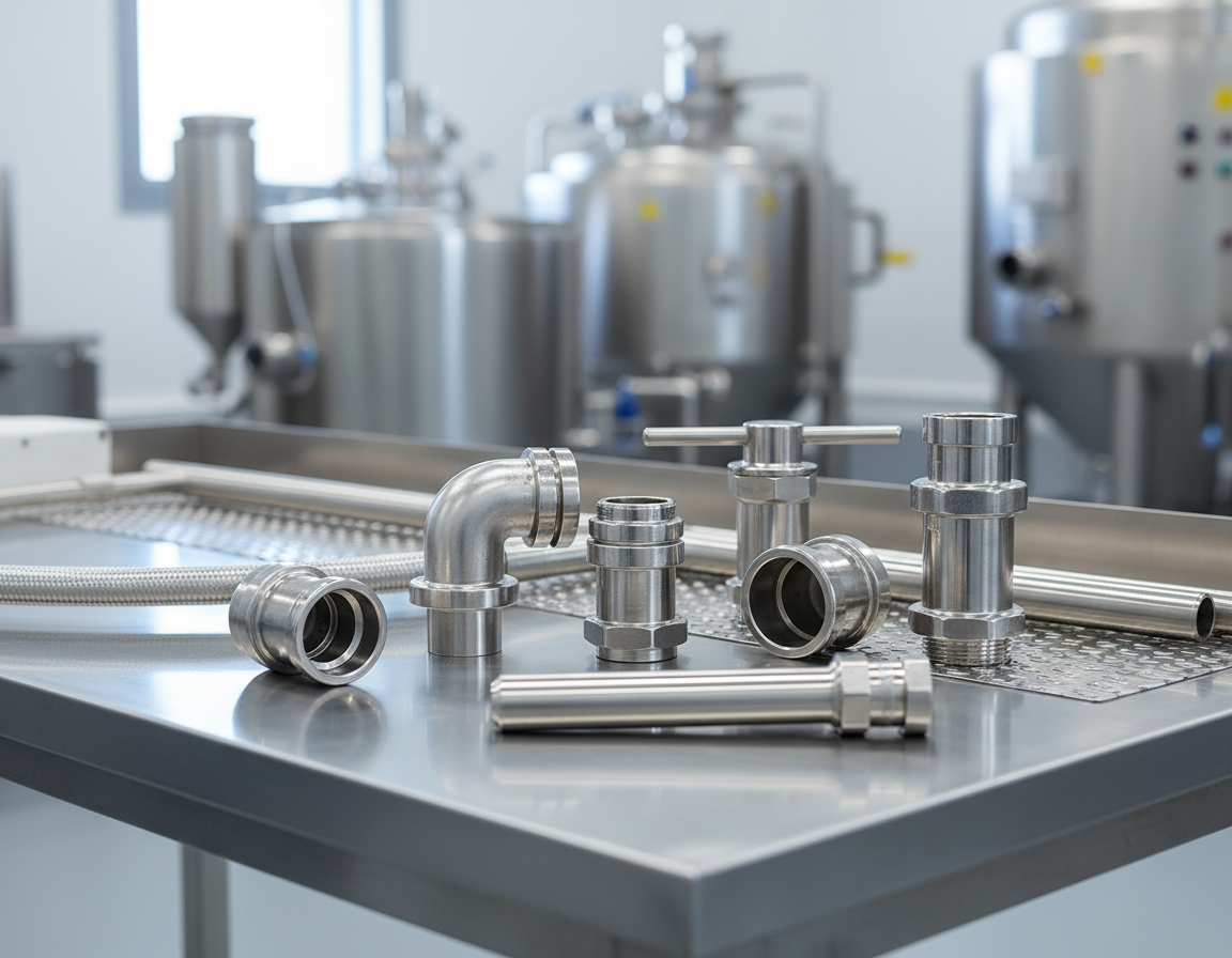 Tri Clover Sanitary Fittings